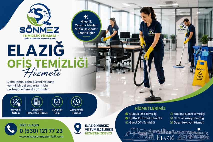 Elazığ-Ofis-Temizliği-Hizmeti